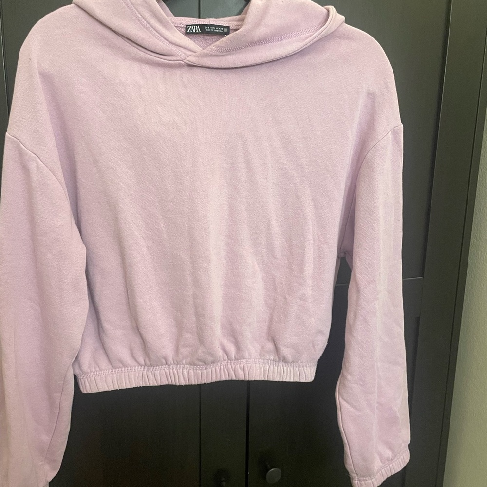 Zara Light Purple Hoodie